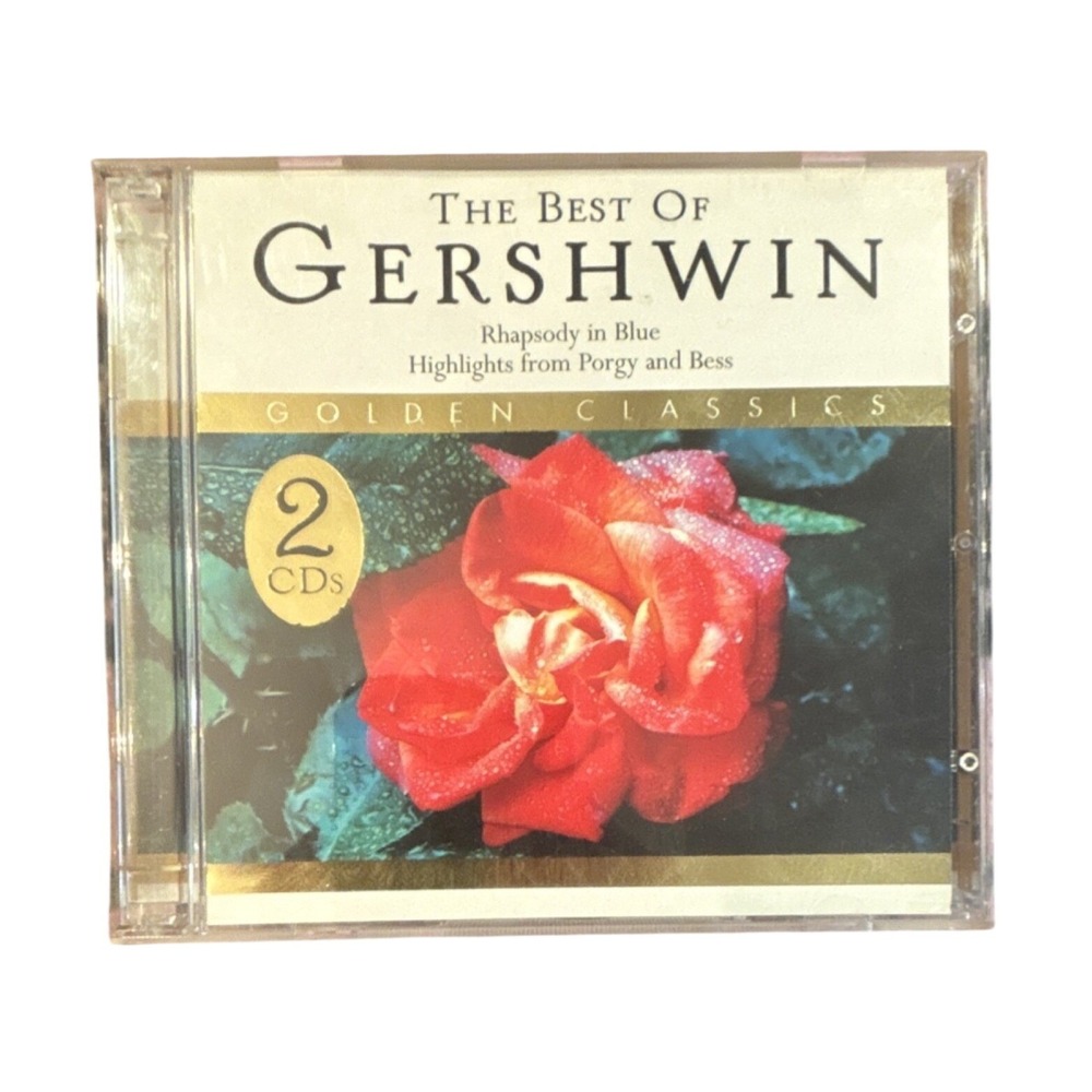 Gershwin The Best Of Compilation 2 CDs Golden Classics Rhapsody Classical Album
